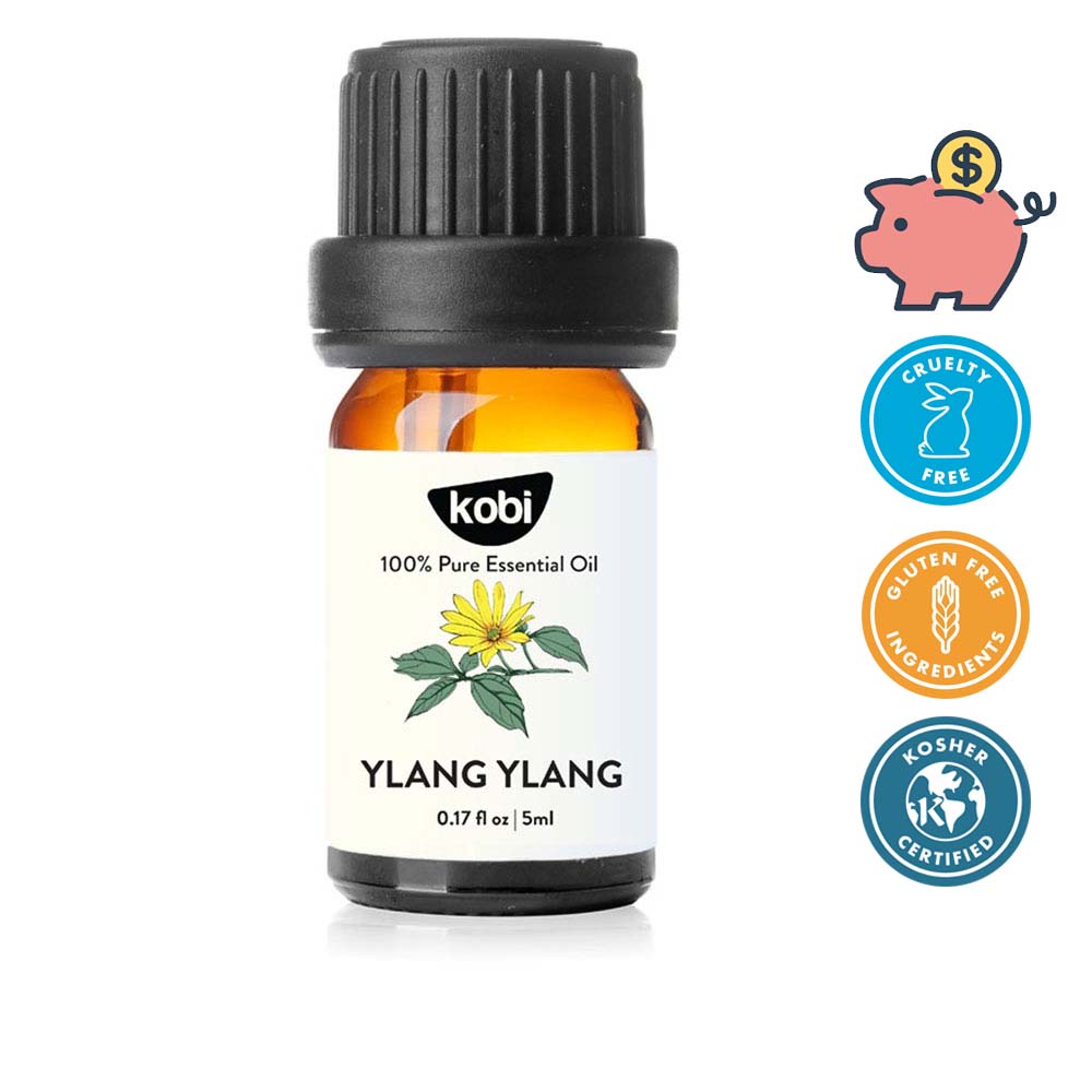 Tinh dầu Ngọc Lan Tây Kobi Ylang Ylang essential oil giúp thơm phòng, tinh thần hứng khởi - 5ml
