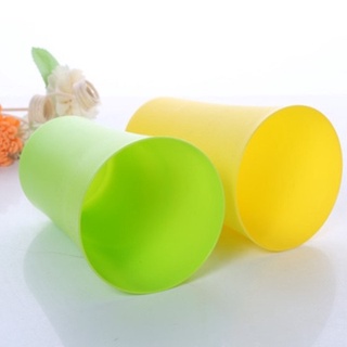 Ly Cốc 400ML Nhựa Miệng Tròn Đánh Răng Uống Nước Cốc Nhựa Chịu Nhiệt