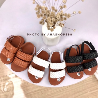 Sẵn Dép Sandal Dép Quai Hậu Hai Quai Ngang Tết Cực Xinh Cho Bé Gái 1-3 Tuổi K114