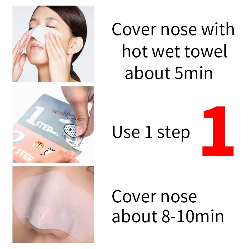 Ảnh Set 3 mặt nạ mũi PFFEE hỗ trợ giảm mụn đầu đen làm sạch sâu lỗ chân lông hiệu quả 4