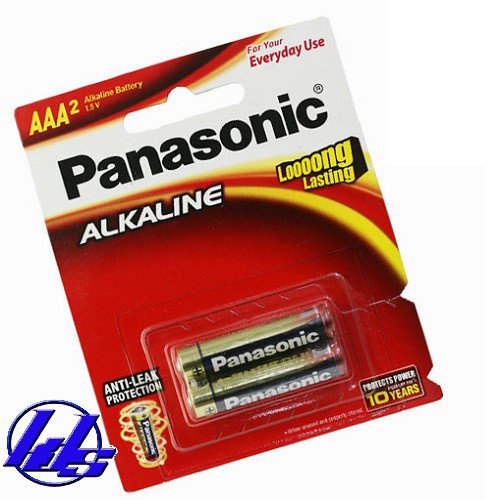 Pin AAA Panasonic LR03T/2B Alkaline - Vỉ 2 viên | Shopee Việt Nam