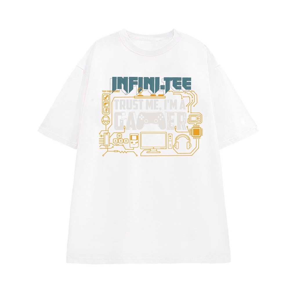 Áo thun INFINITEE Fni0162, Thun 100% Cotton - form rộng Unisex.