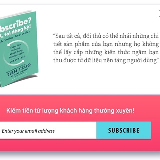 Sách - Subscribe? OK, tôi đăng ký! - Tác giả: Gabe Weisert, Tien Tzuo