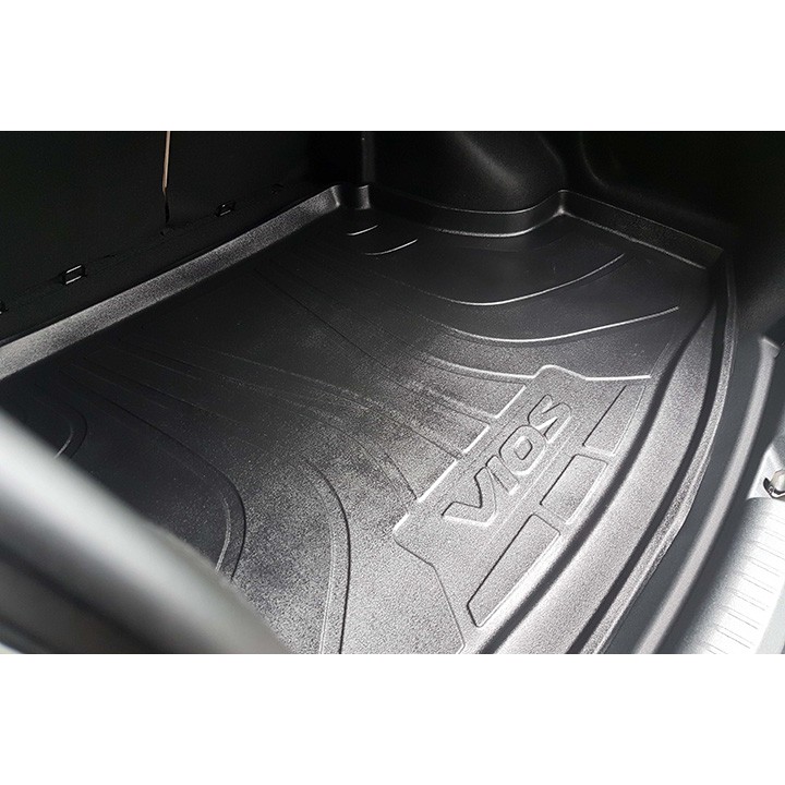 LÓT CỐP nhựa xe VIOS đời 2014 2015 2016 2017 Chất Liệu Nhựa Dẻo không Mùi không thấm nước, dễ dàng vệ sinh