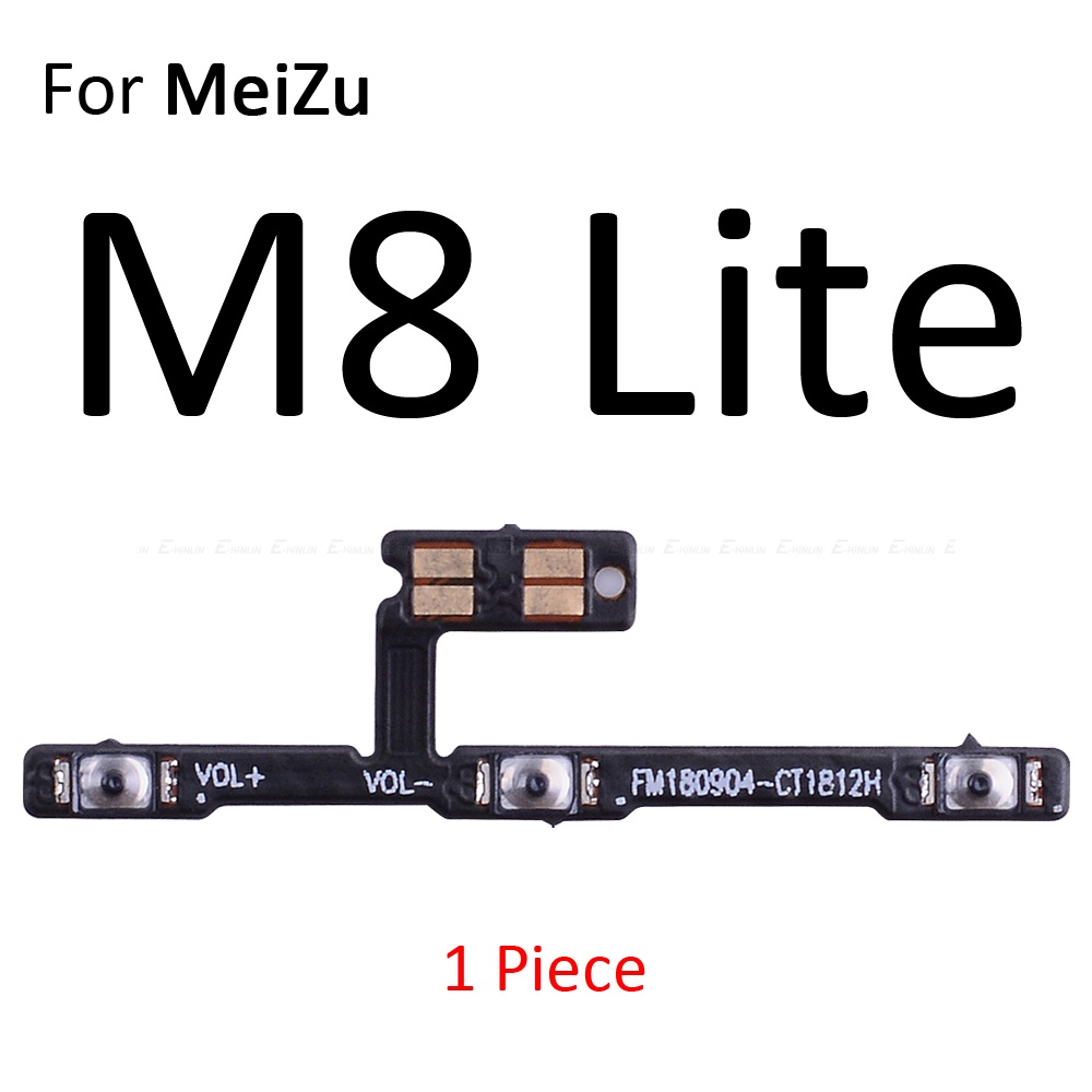 Mạch Nút Âm Lượng Cho Điện Thoại MeiZu 16 X8 M8 Lite U20 U10 Pro 7 6 Plus