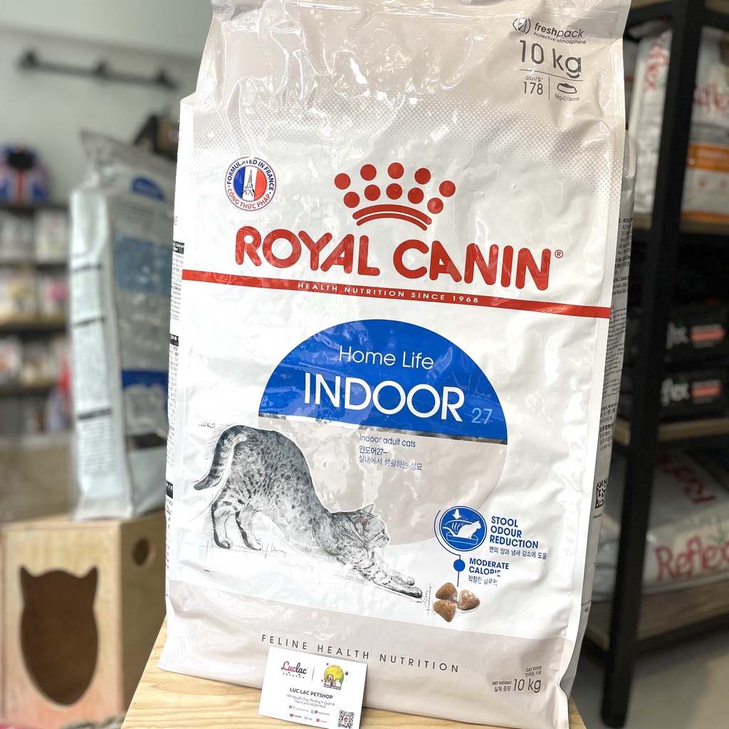 H t Royal Canin Indoor danh cho meo nuoi kin trong nha Tui 10kg chinh hang Shopee Vi t Nam