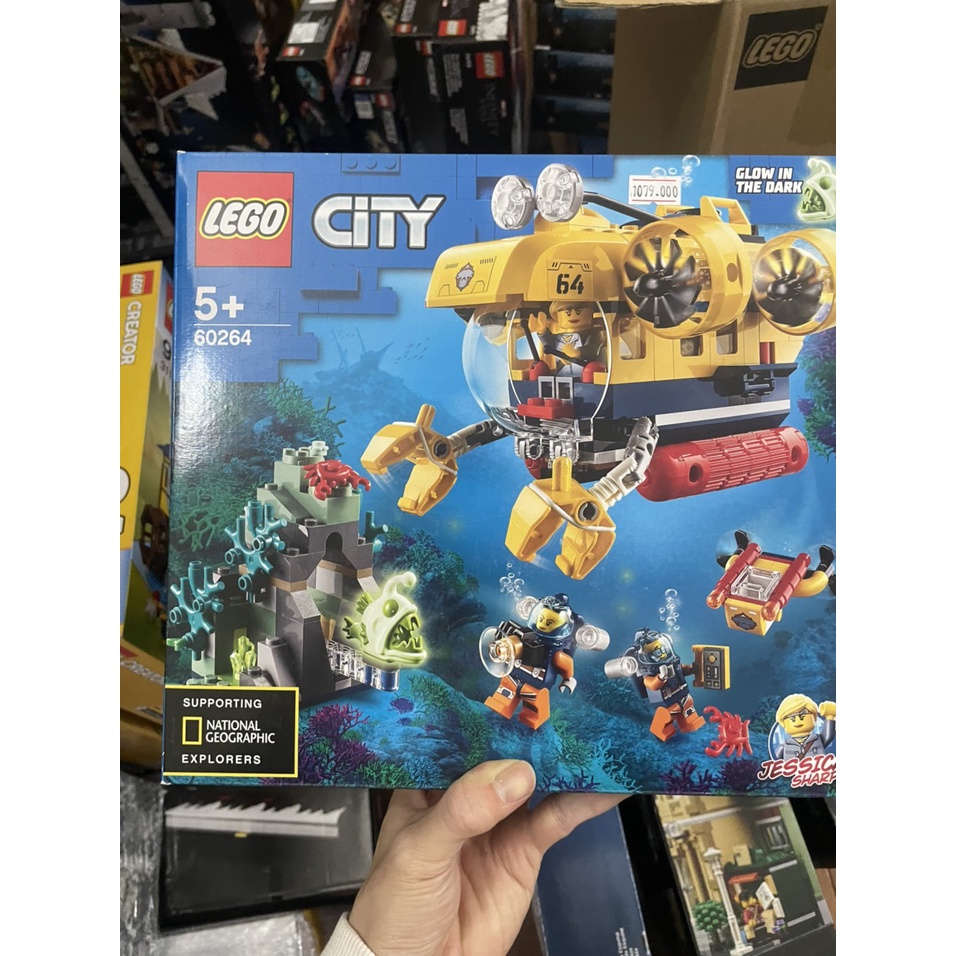 Lego 60264 Ocean Exploration Submarine - Tàu Ngầm Thành Phố ( Hàng có ...