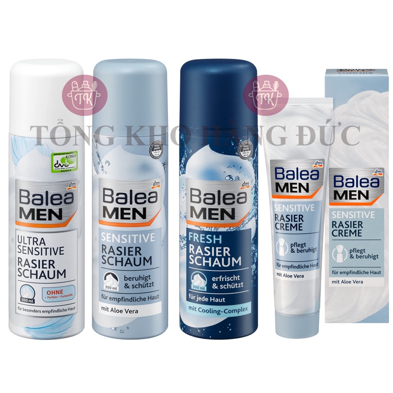 Kem bọt cạo râu Balea Men cho nam giới - Hàng nội địa Đức | Shopee Việt Nam