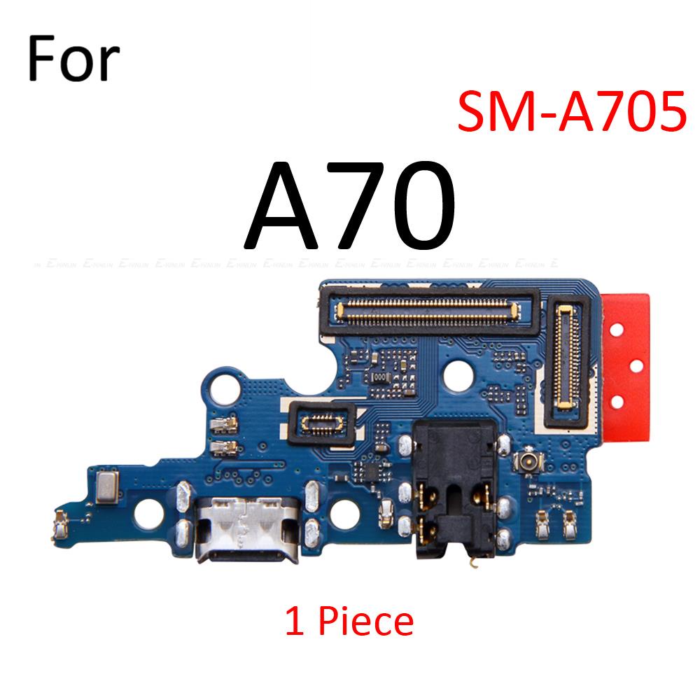 Đế Sạc Cổng Sạc USB Cắm Bảng Mic Cáp Mềm Cho Samsung Galaxy A80 A70 A60 A50s A50 A40 A30s A30 A20e A20 A10 A10e Thay Thế Các Bộ Phận