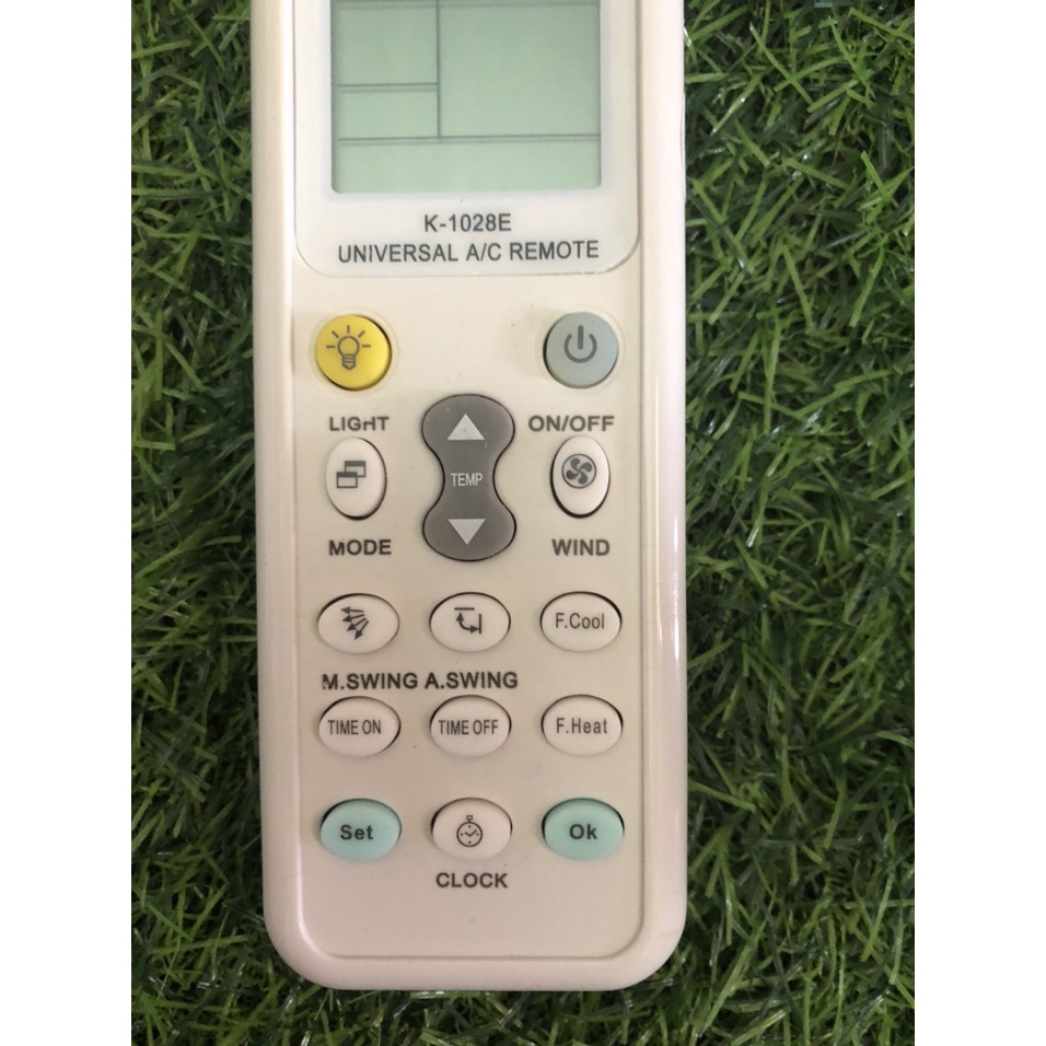 Điều khiển điều hòa đa năng K-1028E dùng được cho tất cả các loại điều hòa hiện nay - Tặng kèm pin - Remote đa năng