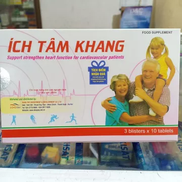 ÍCH TÂM KHANG 🍀🍀hộp 30 viên