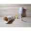 Đui đèn E27 đuôi xoáy đúc liền dây điện 12cm chống chịu nước trang trí ngoài trời