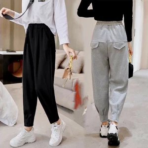 Quần Jogger Nỉ Nắp Túi Q457