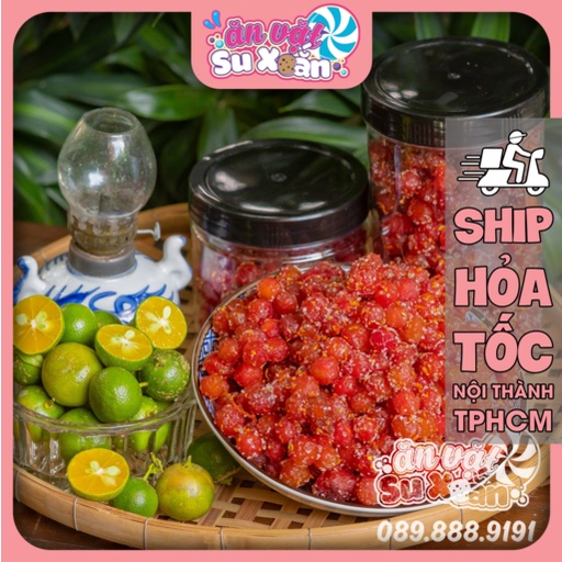 Chùm ruột chanh muối Ăn Vặt Su Xoắn
