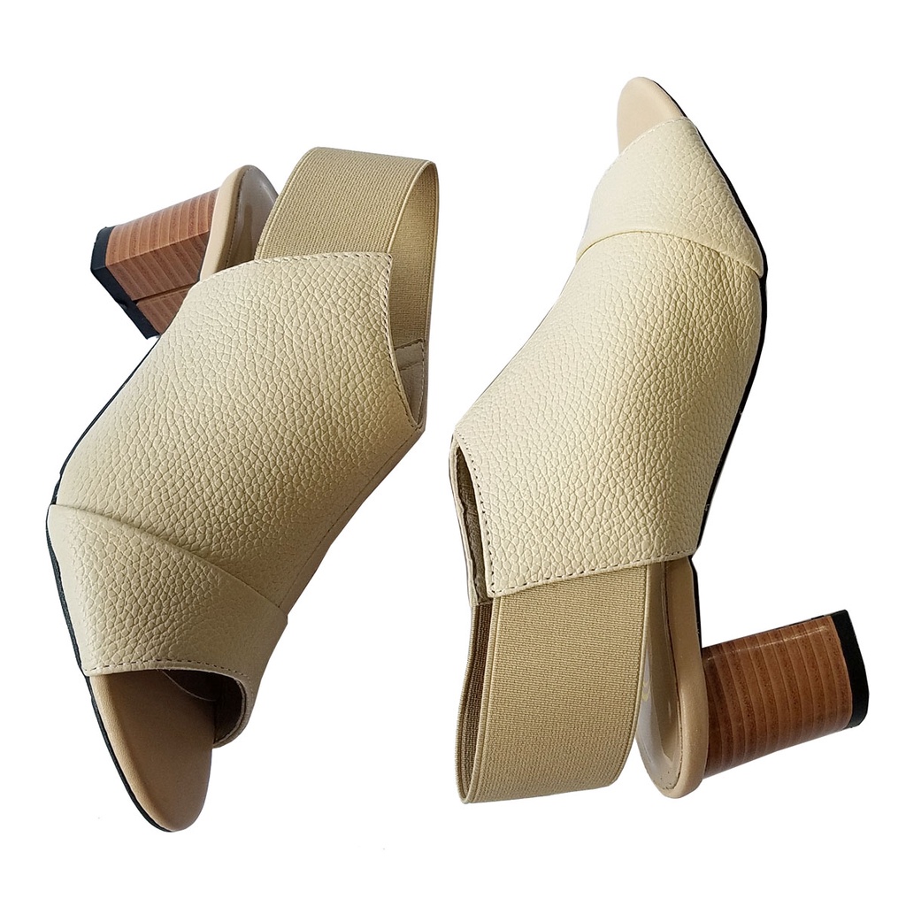 Giày cao gót nữ da bò thật BIGGBEN  HKD475
