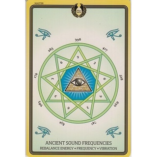Bộ Bài Sacred Geometry Healing Cards (Mystic House Tarot Shop) - Bài Gốc Authentic Chính Hãng 100%