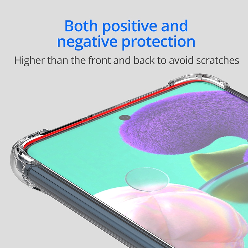Ốp Lưng TPU Cho OPPO Realme C15 C12 C11 Ốp Lưng Chống Sốc Cho Realme C17 7 6 5 PRO Ốp Điện Thoại TPU Trong Suốt Vỏ Silicon