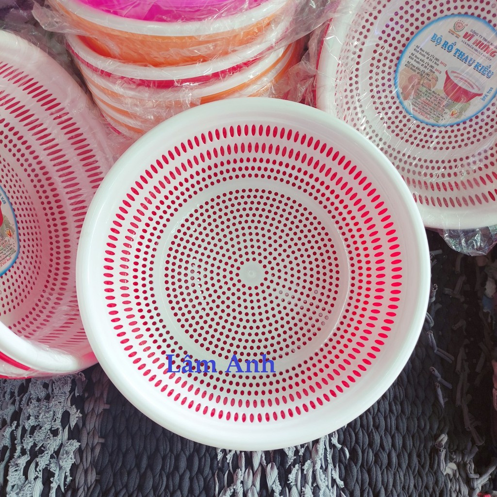 Bộ Rổ Đựng Rau Có Thau Đi Kèm | Shopee Việt Nam