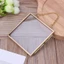MOON DIY Khung ảnh kim loại Kính mờ Khung ảnh Giá đỡ thư mục