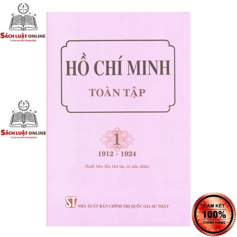 Sách - Hồ Chí Minh toàn tập (bộ 15 tập) Bìa Cứng