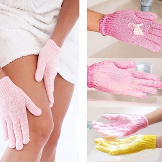 ALMA1 1 Cặp Bàn Chải Tắm Spa Sản Phẩm Phòng Tắm Massage Bọt Biển Dưỡng Ẩm Chà Rửa Da Vải
