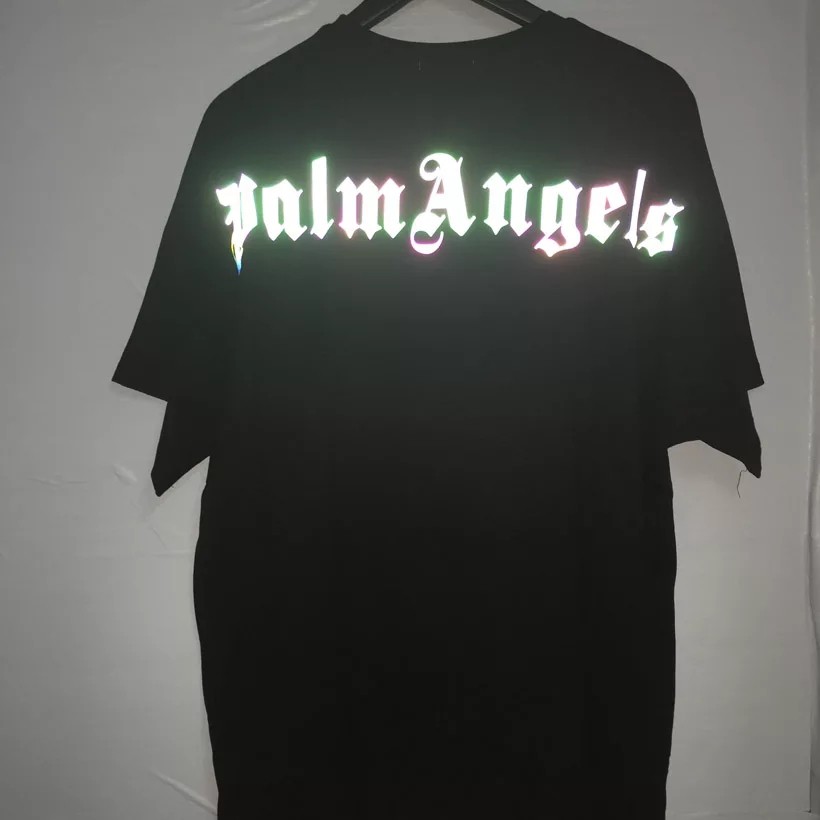 Áo thun Stee Cổ tròn Phản quang 7 màu PALM ANGELS Localbrand CVCVNI Unisex Menwear