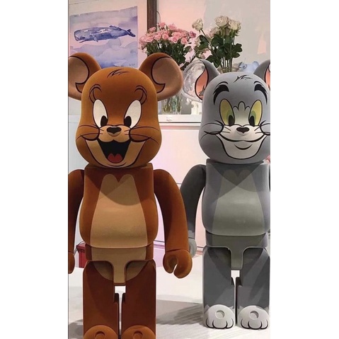 Bearbrick Tom and Jerry Flocky 1000% | Shopee Việt Nam