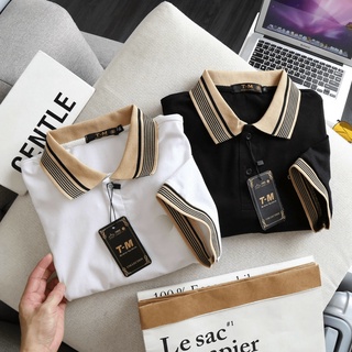 ÁO THUN NAM TAY NGẮN CỔ TRỤ SIÊU ĐẸP PHONG CÁCH HÀN QUỐC KB FASHION