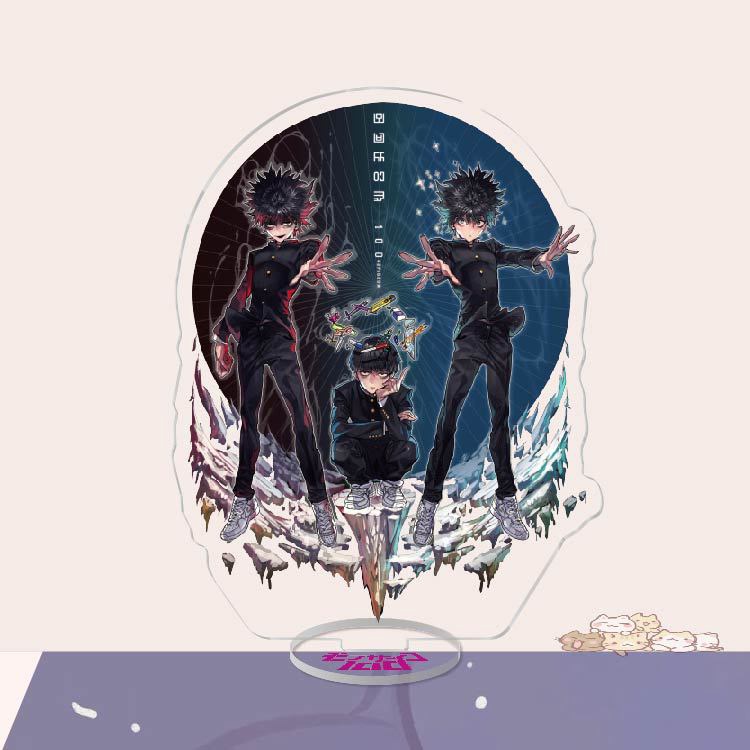 Mô hình standee Mob Psycho 100 tượng mica acrylic anime chibi trang trí ...