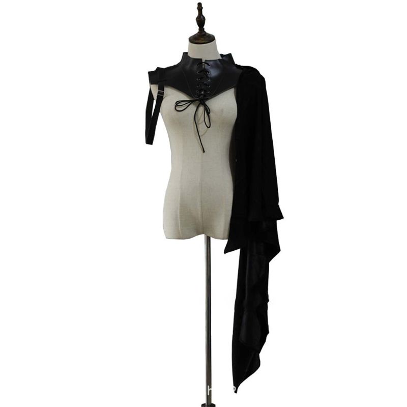 Dasbsug Sát Thủ Trang Phục Cướp Biển Cosplay Áo Giáp Thời Trung Cổ Khăn Choàng Mũi Gothic SteamPunk Warri