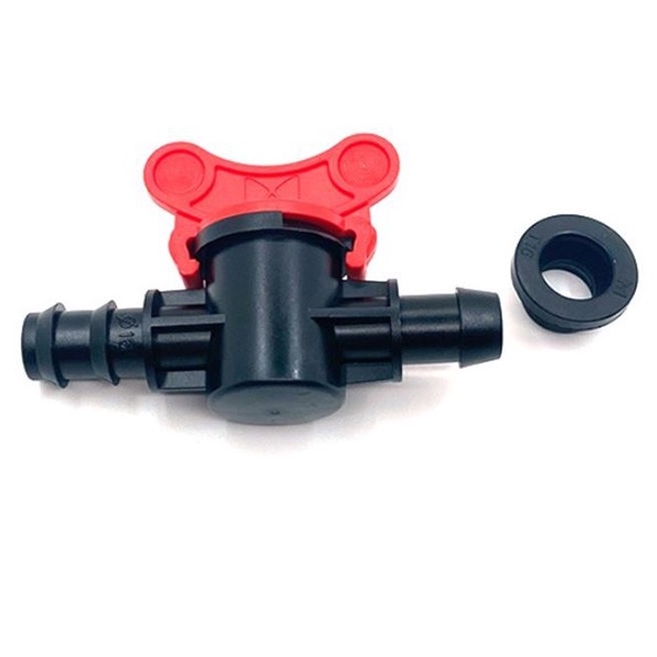 Van khởi thủy ống LDPE 16mm - khởi thủy có van kèm roăng cao su Dùng trong hệ thống tưới