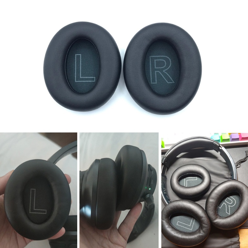 Bang 2x Miếng đệm tai thay thế Memory Foam Ear Sponge Cover Phù hợp cho tai nghe Anker Q20