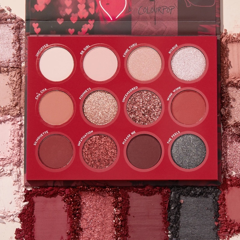 Bảng phấn mắt colourpop all that eyeshadow palette tông nâu đỏ ...