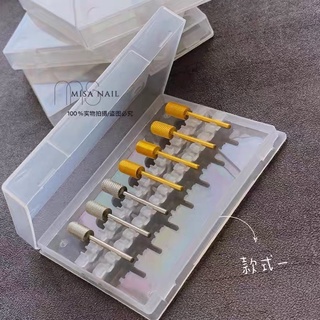 Hộp đựng đầu mài nail - hộp cắm và bảo vệ đầu mài