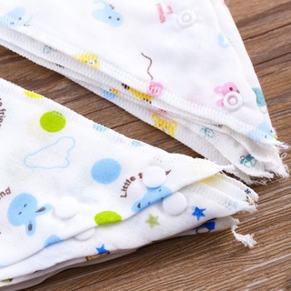 Khăn Yếm Bấm Cúc Aden Sợi Tre Cho Bé Mẫu Mới
