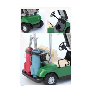 Quà tặng cho người chơi Golf, xe điện mặt đồng hồ để bàn làm việc sang trọng cho Golfer