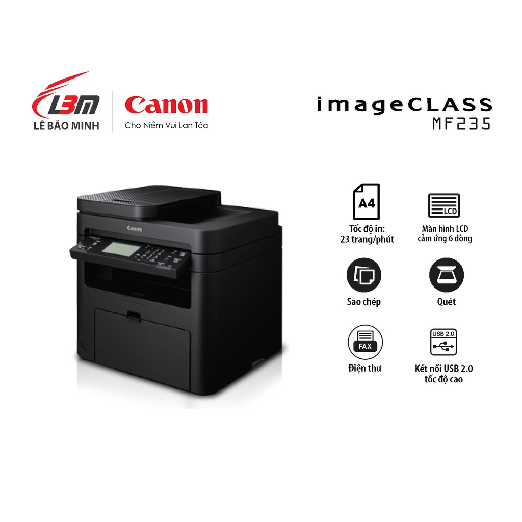 máy in laser đa năng Canon MF235 - chính hãng | Shopee Việt Nam