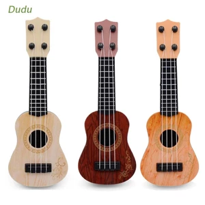 Đàn Ukulele Thiết Kế 4 Dây Nhỏ Gọn Đồ Chơi Giáo Dục Vui Nhộn Cho Bé