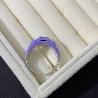 HT5 Ditto Ring True Beauty Hwang In Yeop INS Pokemon Ditto Mở Miệng Nhẫn Phiên Bản Hàn Quốc Phụ Kiện Thời Trang Valentin