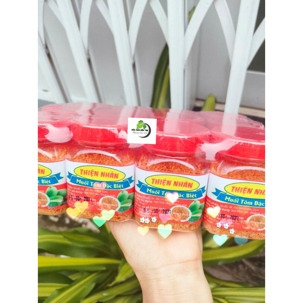 100GR HỦ MUỐI TÔM THIỆN NHÂN LOẠI NGON- ĐẶC SẢN BẾN TRE