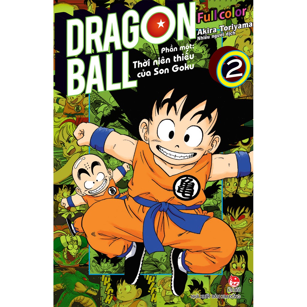 Truyện tranh Dragon Ball Full Color - Phần 1 - Tập 2 - NXB Kim Đồng - 7 ...
