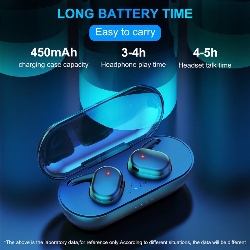 Ảnh Tai nghe không dây VITOG Y30 kết nối bluetooth 5.0 âm thanh sống động chất lượng cao 3