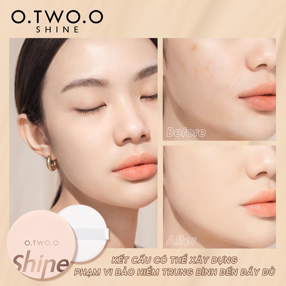 Ảnh Kem BB O.TWO.O kiềm dầu chống thấm nước lên đến 12 giờ độ che phủ tốt mềm mịn 82g 4