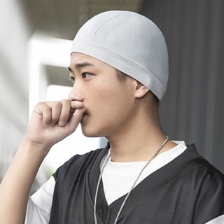 Vipdeal1 Mũ bảo hiểm lót làm mát Mũ chạy bộ đi xe đạp Thấm hút nhẹ Skullcap Unisex
