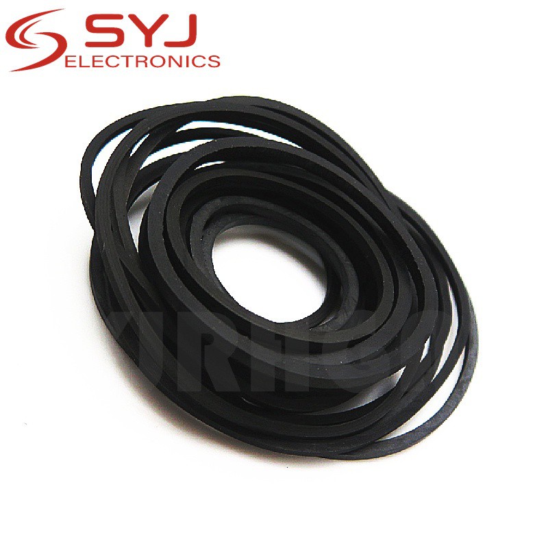 1 Gói Trộn Băng Cassette Thay Thế Cao Su CD DVD Cassette Băng Ghi Bàn Xoay Dây Đeo Cho CD-ROM Máy Video 1 * 1mm