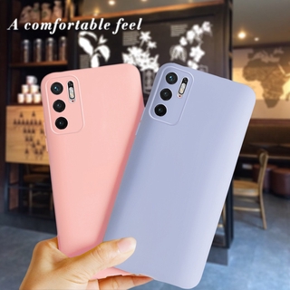 Ốp điện thoại mềm màu kẹo chống sốc dành cho Xiaomi Redmi Note 10 / Redmi Note 10 5G