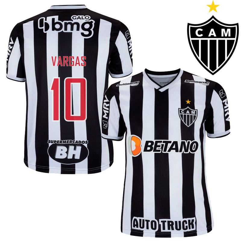 SY3 2021/22 Atletico Mineiro F.C. Trang Chủ Áo Bóng Đá Dáng Rộng