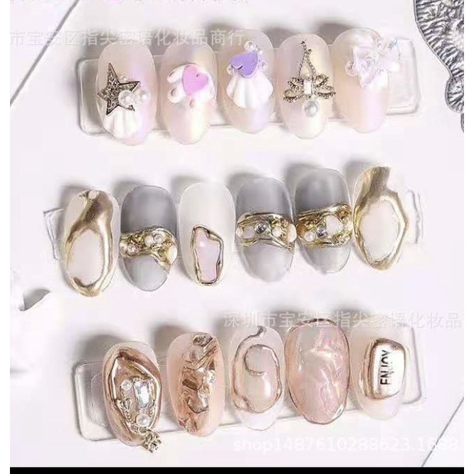 Gel thuỷ tinh, gel đa năng , gel nặn chi tiết nổi 4D trang trí móng