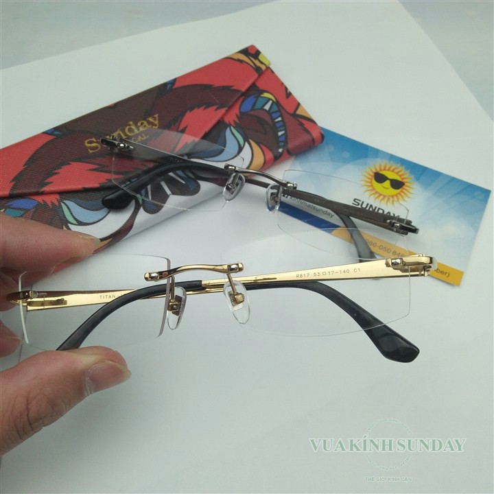 Gọng kính cận titanium sunday TT05