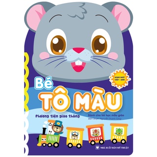 Sách Tô Màu Tập Làm Họa Sĩ Nhí - Túi Combo 8 Cuốn